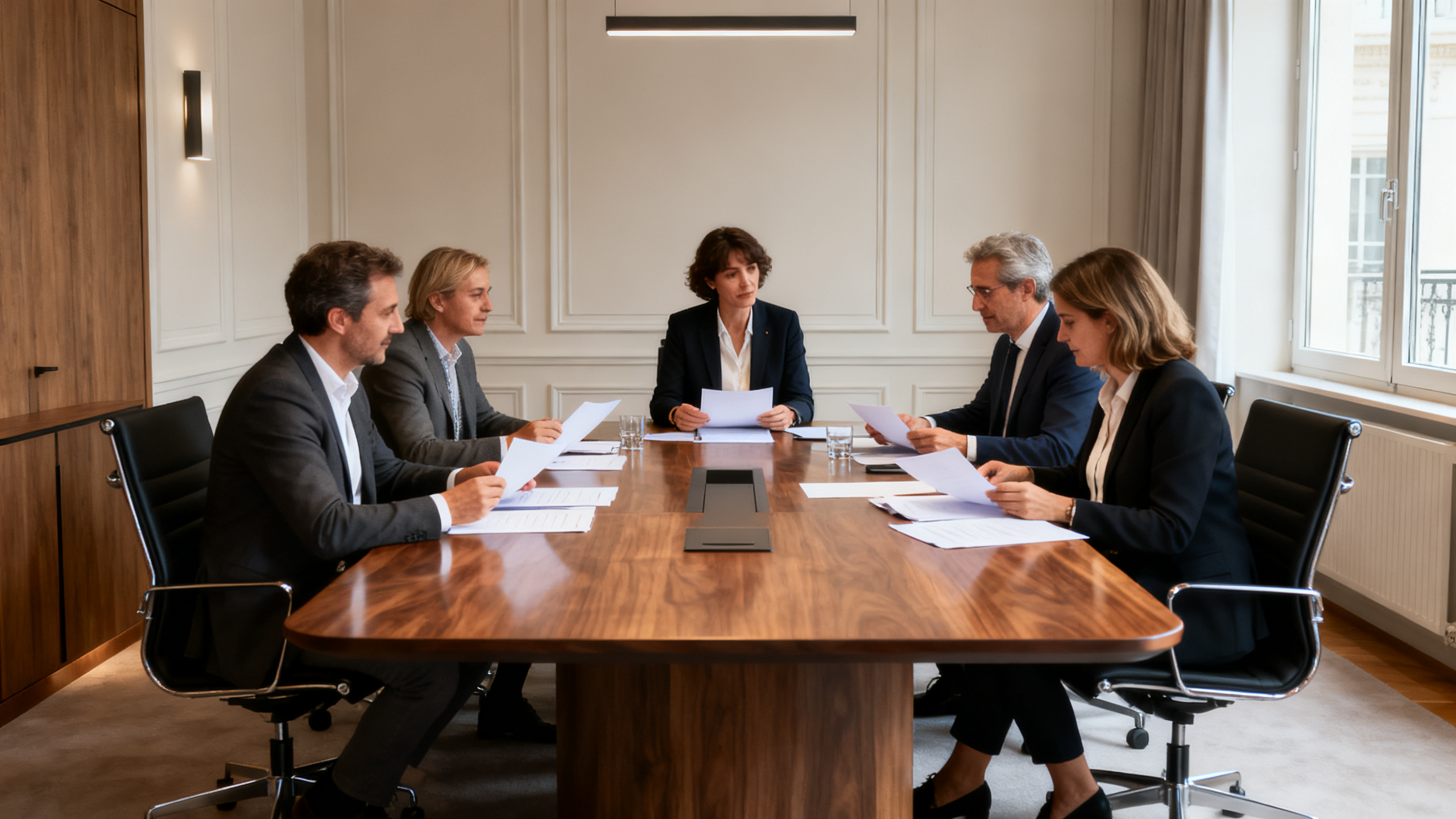 Réunion du Comité Social et Économique (CSE) avec DRH autour de la prévention santé travail