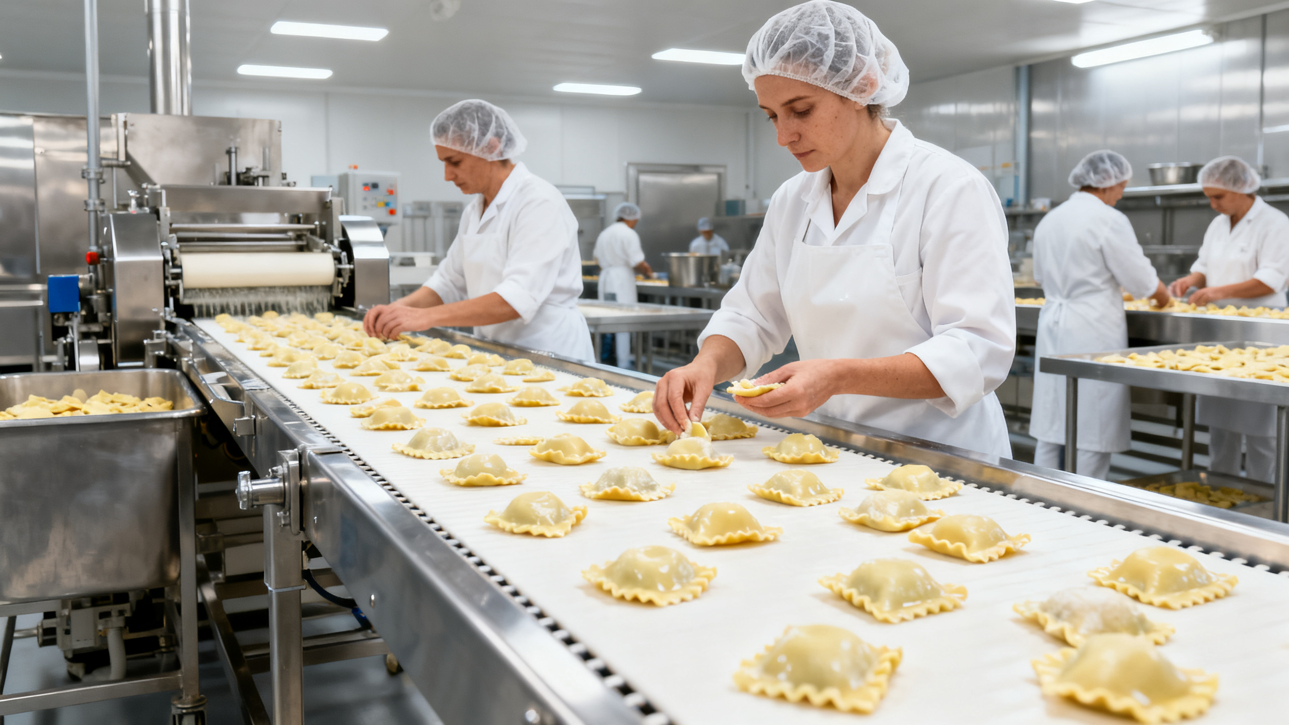 Production de ravioles du Dauphiné, agroalimentaire premium à Romans-sur-Isère