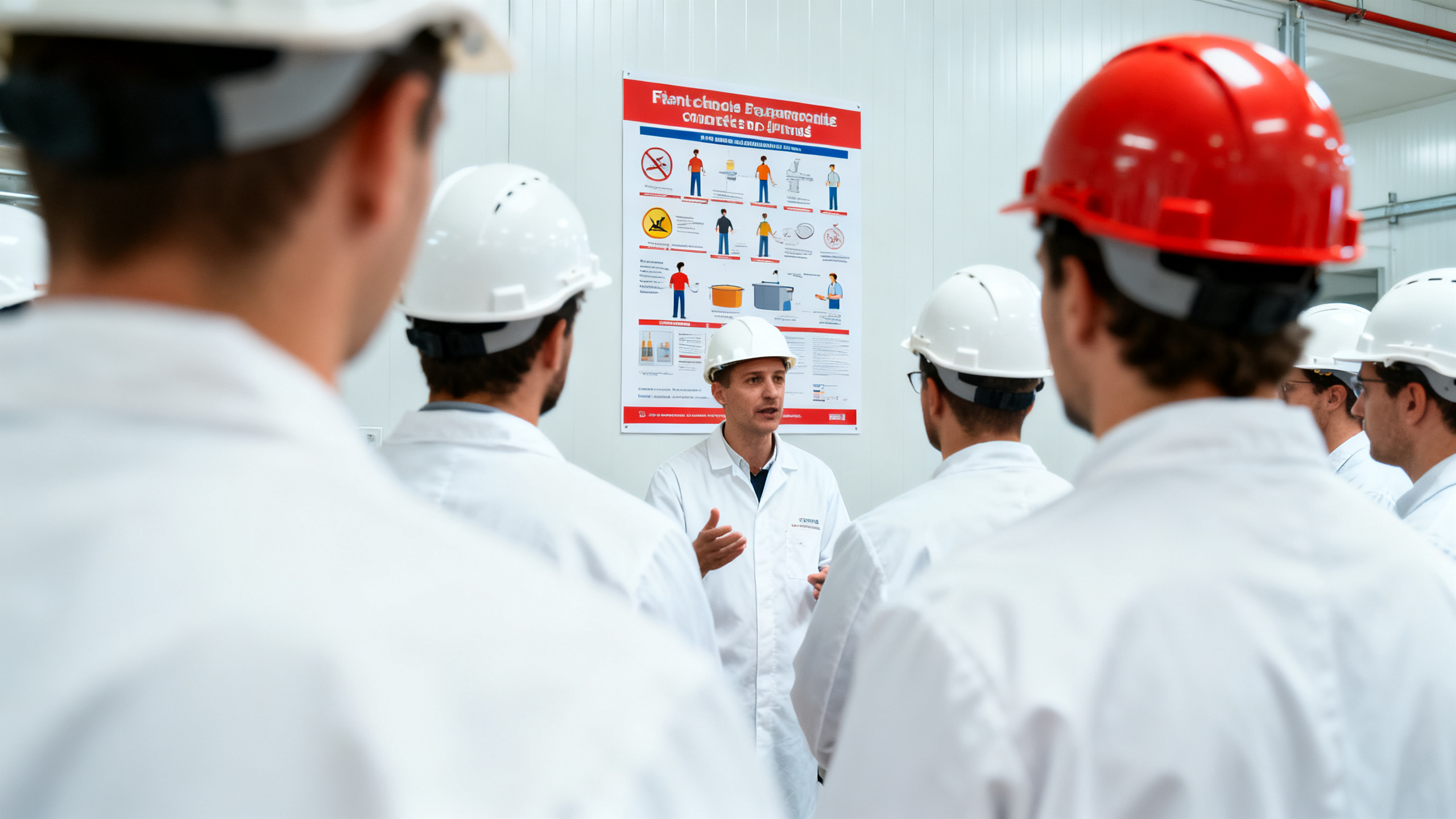 Formation sécurité au travail pour les salariés d'une usine agroalimentaire à Laval en Mayenne