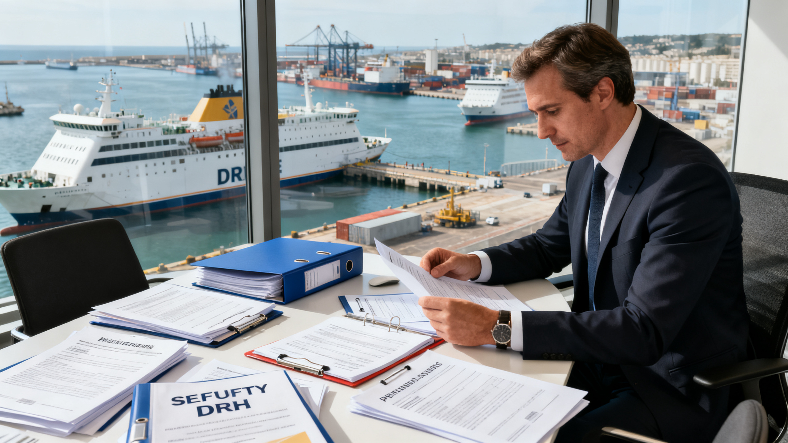 DRH prévention Calais port transmanche
