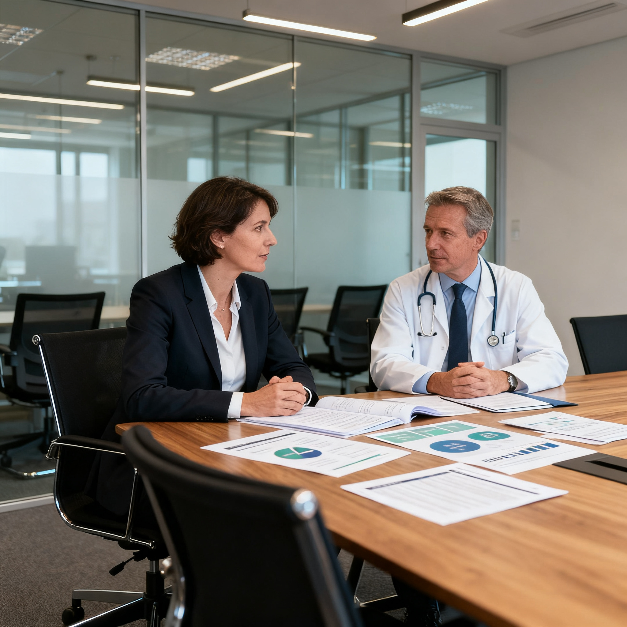 DRH et médecin du travail réunion prévention DUERP Le Havre Normandie Seine-Maritime