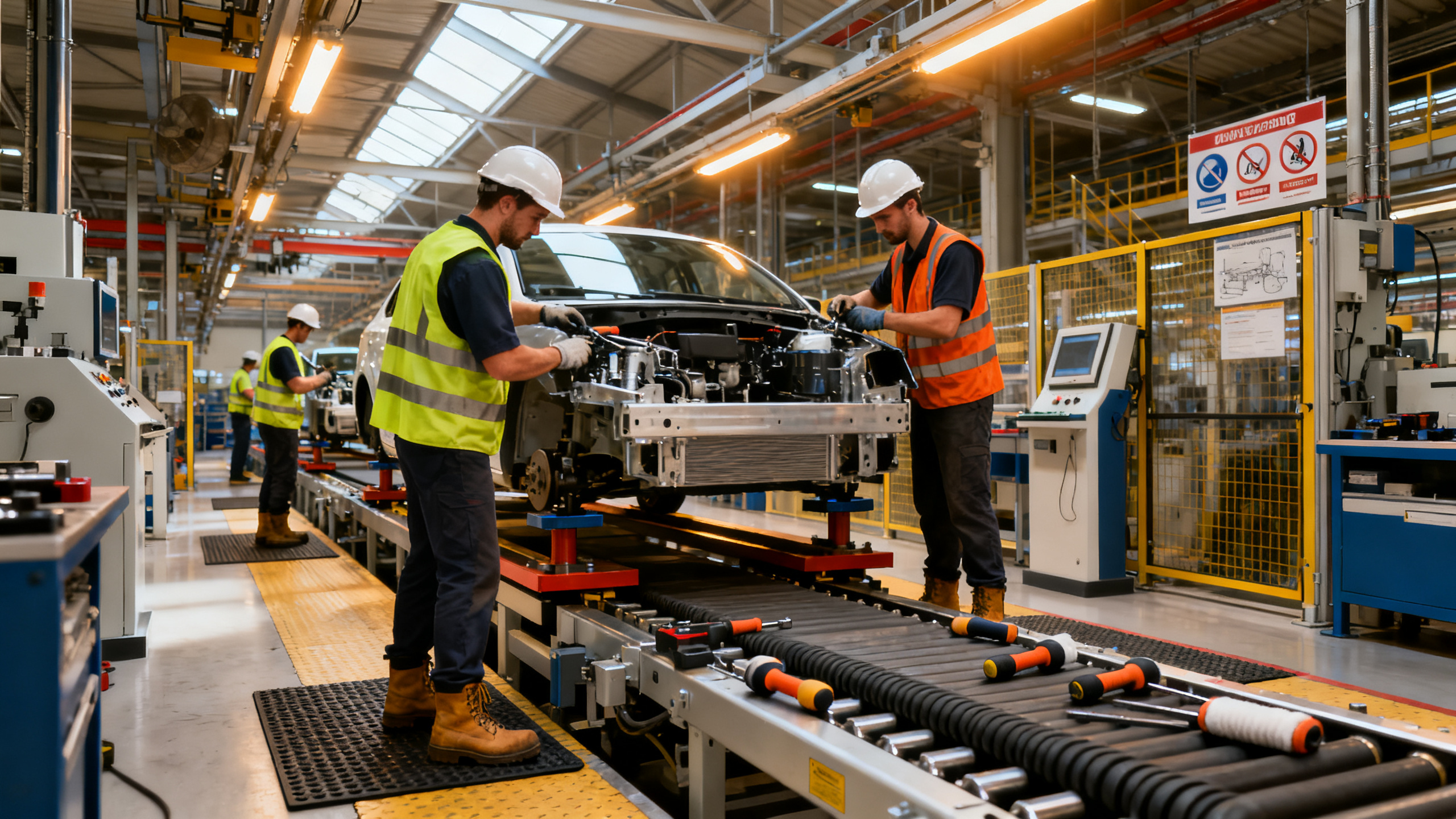 Usine automobile Reims TMS prévention ergonomie santé au travail