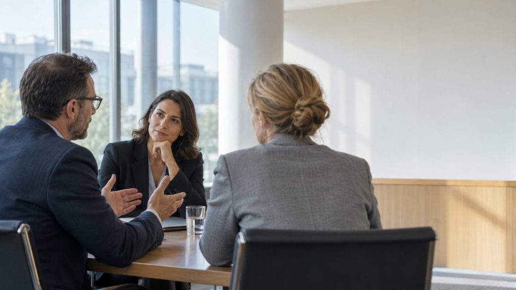Échange entre professionnels autour de la prévention au travail